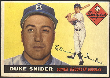 1955 Topps Baseball Cards