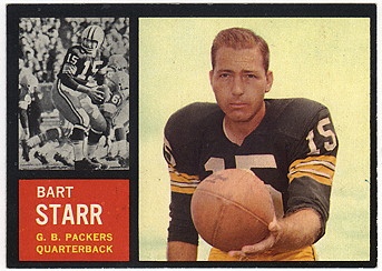 1962 Topps Football Cards